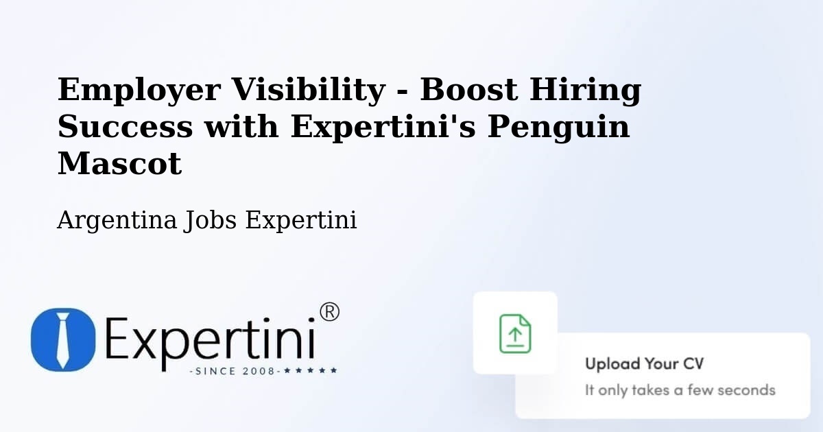 CV and Resume Visibility Optimization – Tres Isletas - Argentina Jobs Expertini